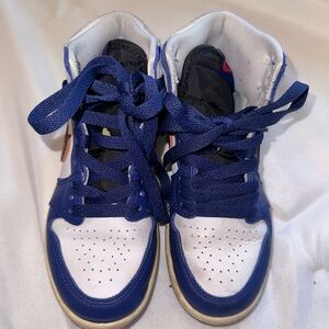 Blue and White High-Top Sneakers Sz 12C